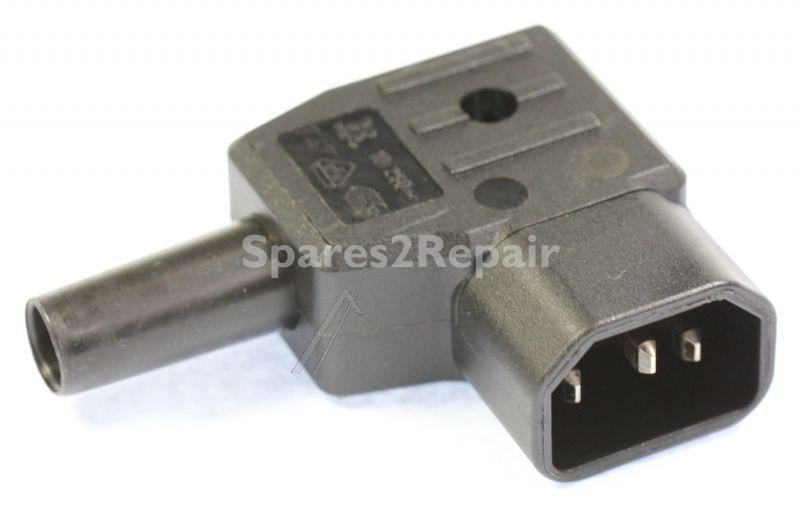 Bachmann Iec Plug - 915.172 Iec Plug 70°c Black, Screwed Connections
