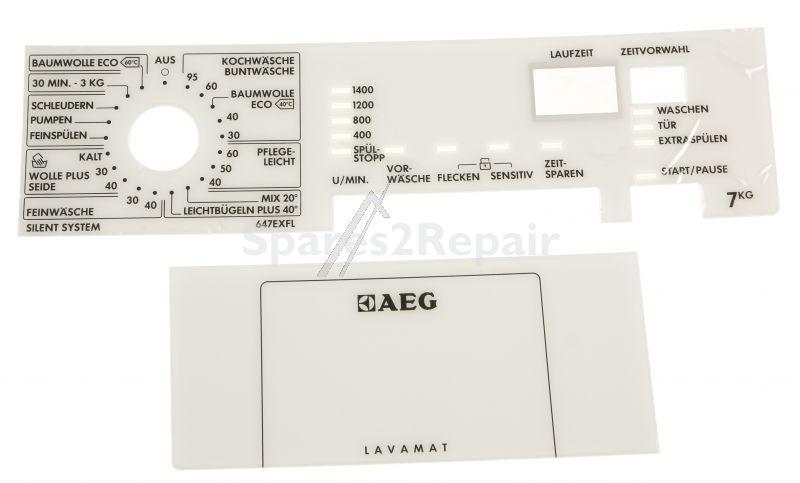 Operating Unit Screen - 140025043013 Insert Control Panel Aeg L647e [Electrolux Aeg]