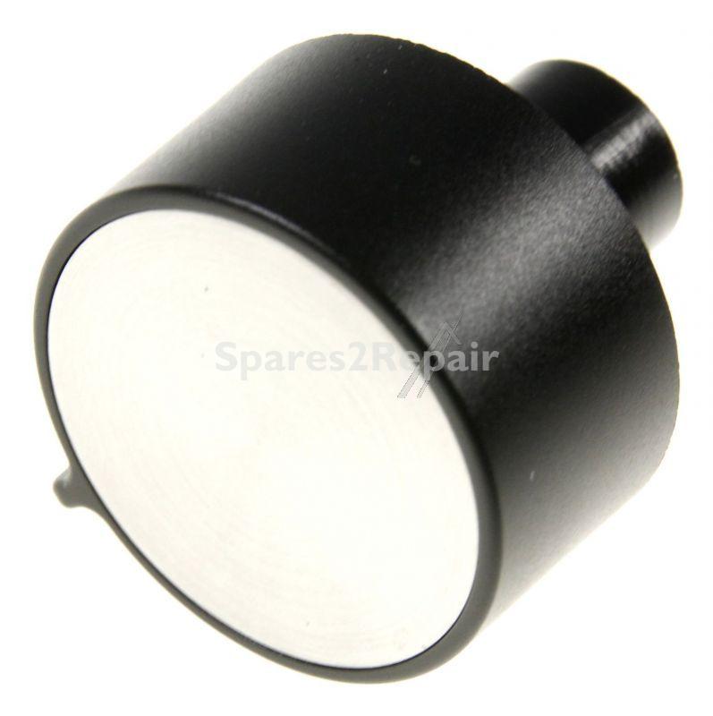Button - C00323982 481010367363 Knob Matt Grey Modern Ikea Mwo [Whirlpool Indesit]