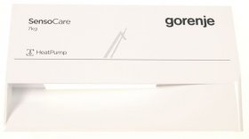 Hisense Gorenje Detergent Dispenser Cover - 611992 Cond Cont Handle 7kg Hp Sp-k-10 N Sign