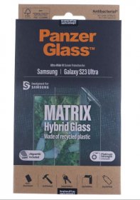 Panzerglass Display Protective Film - 7320 Panzerglass Matrix Screen Protector Samsung Galaxy S23 Ultra | Ultra-wide Fit W Alignerkit