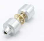 Whirlpool Indesit Connection Piece - C00384558 2 Straight Brass Connectors Nk M