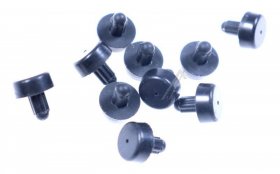 Shock Absorber - C00648015 488000648015 Sp Hob Rubbers Round H4mm Dia9mm [Whirlpool Indesit]