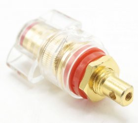 Nad Ls Socket - 17-03001-03 Hs Bindingpost Red Assembly