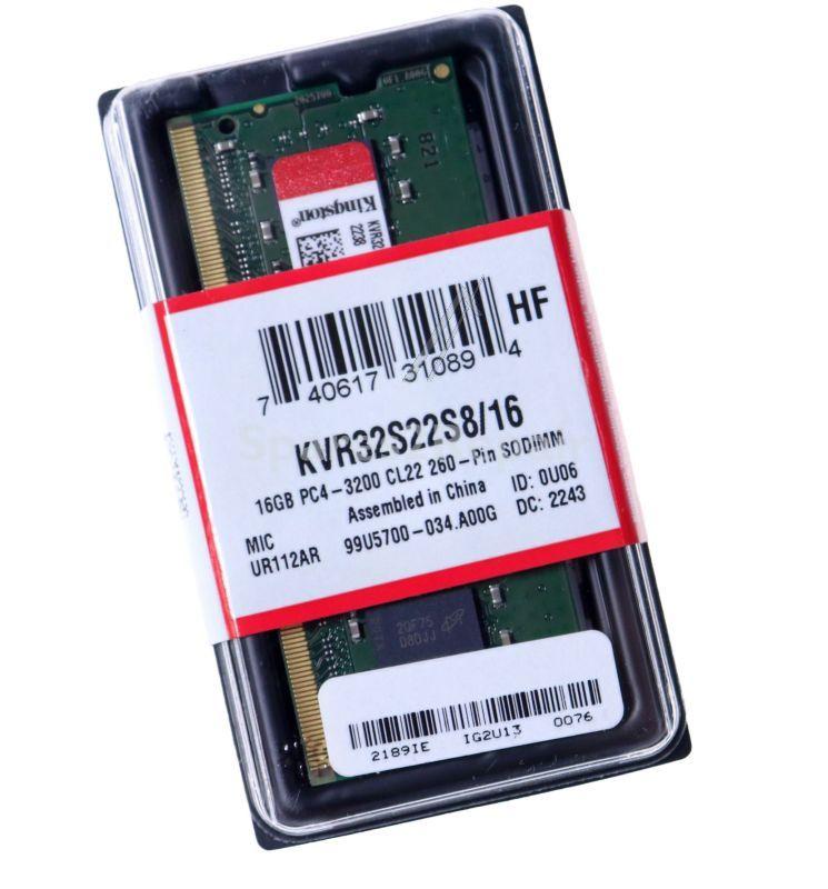 Ram Processors - So-ddr4-3200,16 Gb Cl22