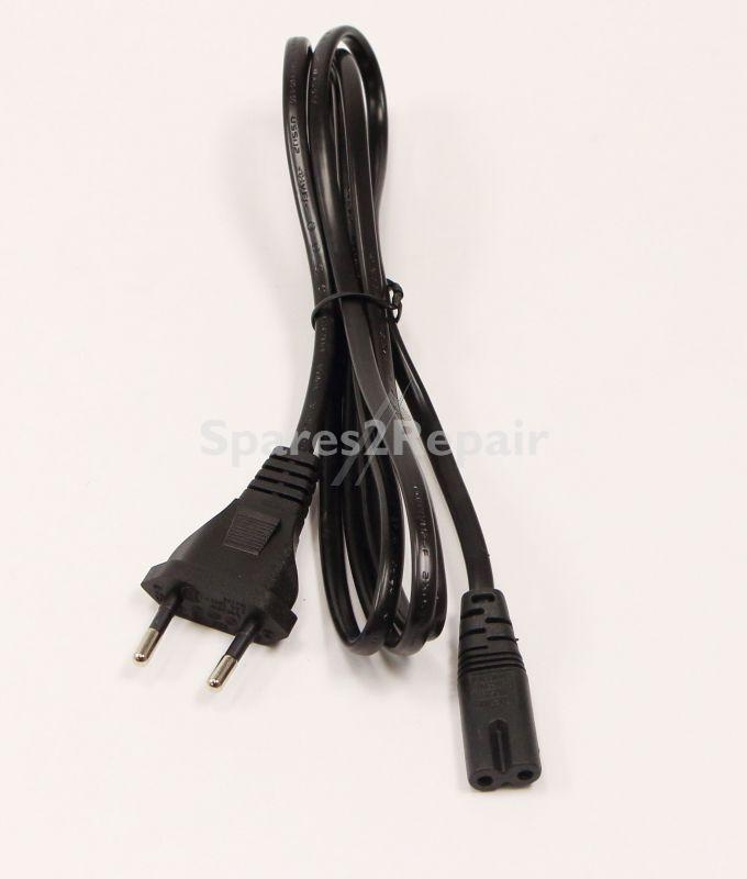 Eurocable With Double Sockets - Ac Power Cord