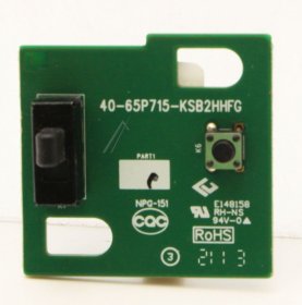 Tcl Control Panel - 30810-000004 Assembly Y Ke 55-65-75c728 pb 1key 3 3v 3pin