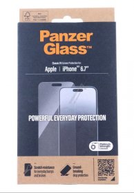 Panzerglass Display Protective Film - 2807 Panzerglass Screen Protector Iphone 15 Plus | Classic Fit