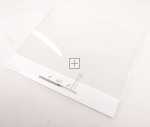 Panel-glass-ic - 2426294506 Glass freezer transparent 521 [Electrolux Aeg]