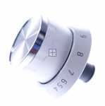 Button - 250317262 C00868441 Tap Knob White [Arcelik]