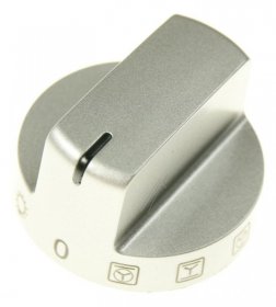 Control Knobs - 9072323 Knob El es_44mm 10639 00 Silver [Amica]