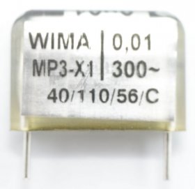 Wima Decoupling Capacitor - 0,01uf-300v Mp3-x1 EntstÖrkondensator Rm=15 -rohs- 10nf