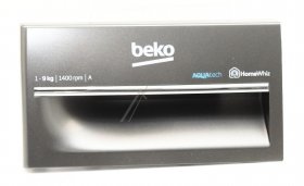 Detergent Dispenser Cover - 1408809007 C00872675 Drawer Panel [Arcelik]