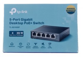 Tp Link Network Switches Till 8 Ports - Gigabit Ethernet Switch, 5 Ports-poe, Desktop