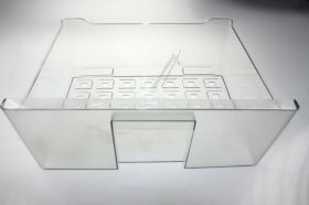 Refrigerator Drawer - 42074574 Middle Basket-366(trans wh Gray)rv [Vestel]