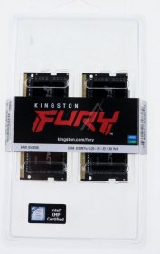 Kingston Ram Processors - Fury Impact So-64 Gb Ddr4 Pc4-25600 Kit Cl20 - KF432S20IBK2/64