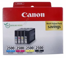 Canon Cartridge - 9290b006 Canon 9290b006-pgi-2500 Bk c m y Ink