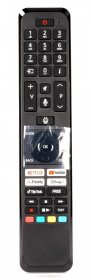 Vestel Ir remote Control - 30120055 R-c 45165t-v1 (1113) Bush (gray-s)(black)