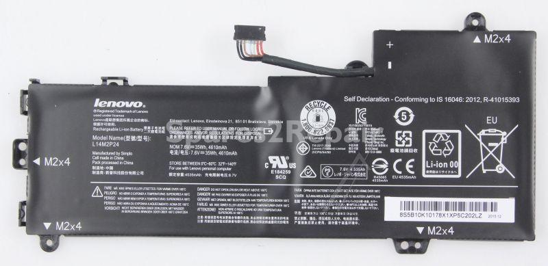 Lenovo Laptop Battery - L14m2p24 5b10k10178 Nbc Lv Sp-a L14m2p24 7 6v35wh 2zellen Gb