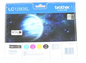 Brother Cartridge - Lc1280xlvalbp Brother Ink Cartridge Black+tricolor Lc1280xlbk-c-m-y 2