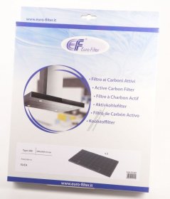 Eurofilter Carbon Filter - Carbon Filter 2 Pieces Alternative To Elica Etoil Cfc0100245