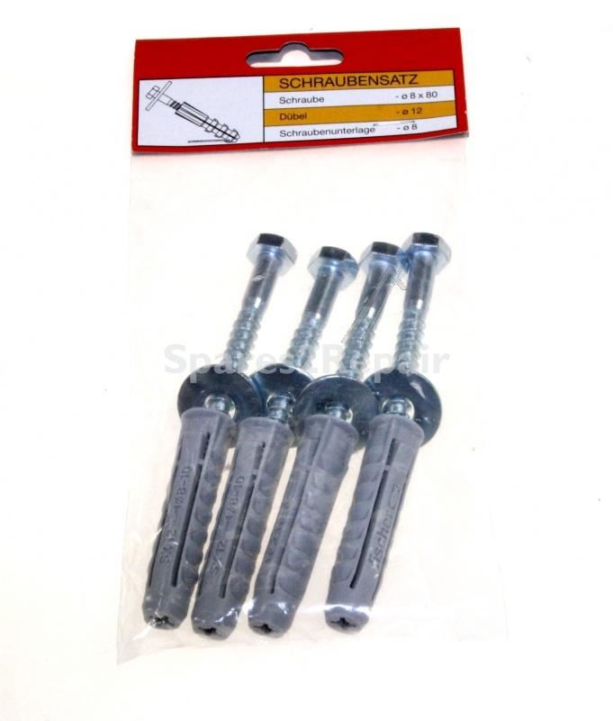 Fuba Screw Sat/bk+aerial Technique - Dds 870 4 Screw Sat-bk