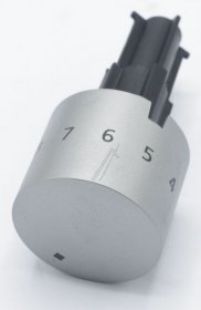 Control Knobs - 3550505477 Knob Energy Regulator Inox 0-9 [Electrolux Aeg]