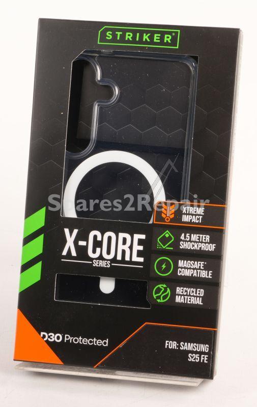 Striker Leather Bag Gsm - 81258 Striker X-core - D3o Xtreme Impact Mag Case - Transparent - Samsung S25 Fe