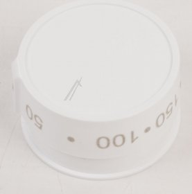 Control Knob - 9081878 Rotary Knob El res 2702 White Without Cover [Amica]
