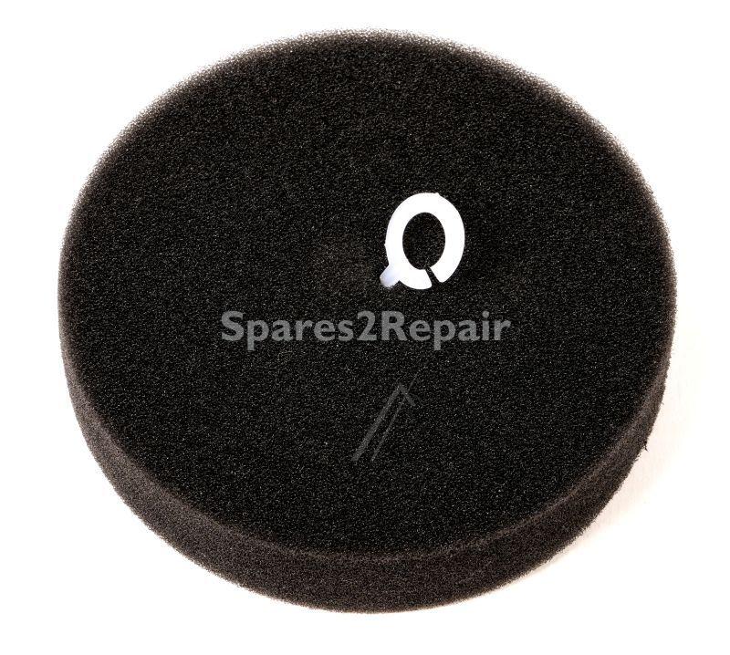 Saeco Vacuum Cleaner Filter - 642001023936 Inlet Filter Foam 19mm