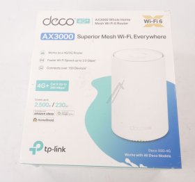 Tp Link Wireless-lan Access Point - Deco X50-4g(1-pack) Deco Mesh Wlan 4g Router Ax3000