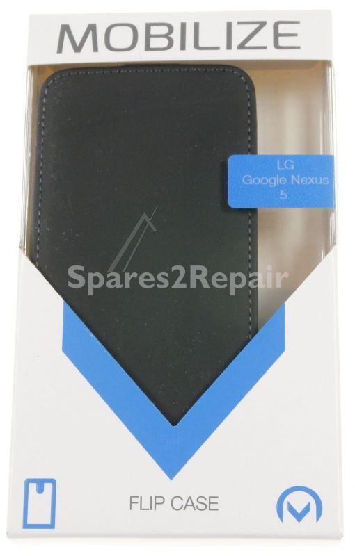 Mobilize Leather Bag Gsm - 21074 Mobilize Ultra Slim Flip Case Lg Google Nexus 5 Black