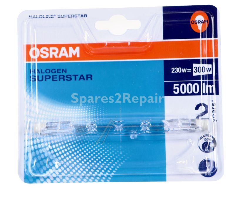 Osram R7s Halogen Lamps - R7s 230v-230w Haloline Eco (osram)