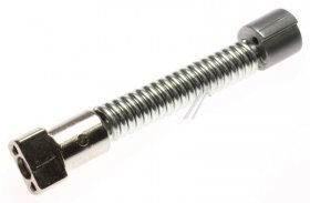 Door Hinge For Oven - C00075714 482000076414 Cover Left Hinge Chromed [Whirlpool Indesit]