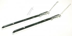 Door Hinge For Oven - C00075713 482000076413 Cover Right Hinge Chromed New [Whirlpool Indesit]