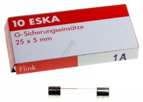 5x25mm Flink 5x25mm Fuses - 1 0a-f Glass Fuse 5x25 Pkg:10 pcs -rohs-