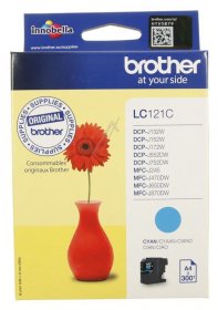 Brother Cartridge - Lc121c Brother Ink Cartridge Cyan 0 3k Dcp-j752dw-mfc-j470dw--j