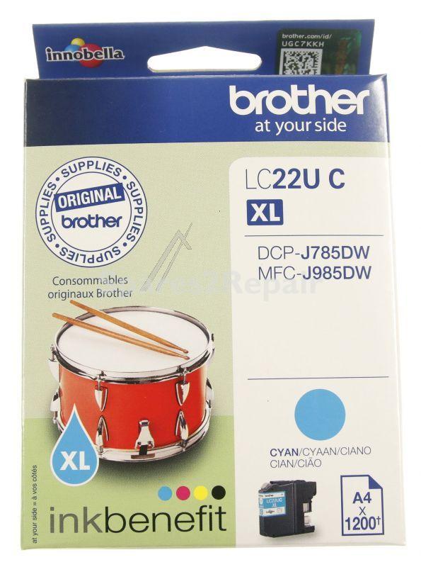 Brother Cartridge - Lc22uc Ink Cartridge Cyan