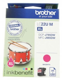 Brother Cartridge - Lc22um Ink Cartridge Magenta