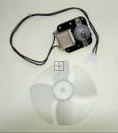 Ventilator Motor - 4144890201 C00870771 Condenser Fan Motor Assembly [Arcelik]