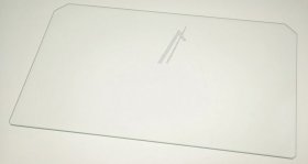Glass Panel - C00628266 488000628266 Crisper Cover Glass (466x296x4mm) [Whirlpool Indesit]