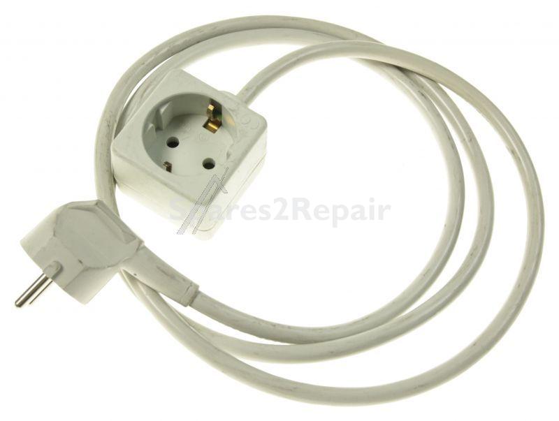 Mains Power Lead - 00654262 Socket [Bosch Siemens]