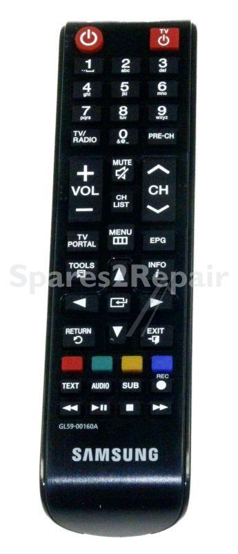 Samsung Remote Control - GL59-00160A - TM1240 (Genuine Original)
