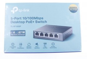 Tp Link Network Switches Till 8 Ports - Fast Ethernet Switch, 5 Port-poe, Desktop