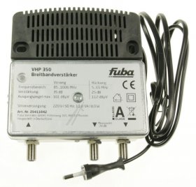 Fuba Indoor Amplifier - Vhp 350 Bk-verstÄrker, 35db