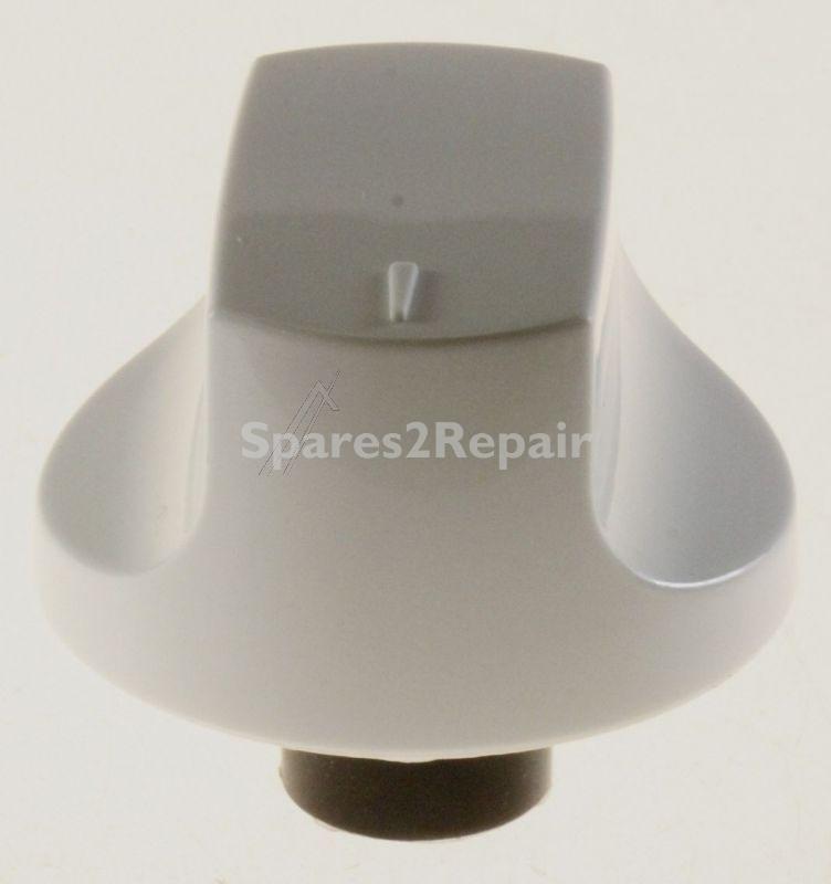 Timer Button - 42058314 Knob (trio Spindle Type 3 White) [Vestel]