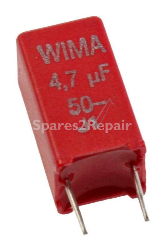 Wima Mks2 Pulse Capacitor - 4,7uf-50v Mks2-capacitor Rm=5mm