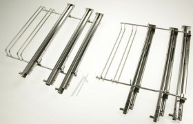 Fixings And Brackets - 17001405 Full Extension Rails 3-fold [Bosch Siemens]