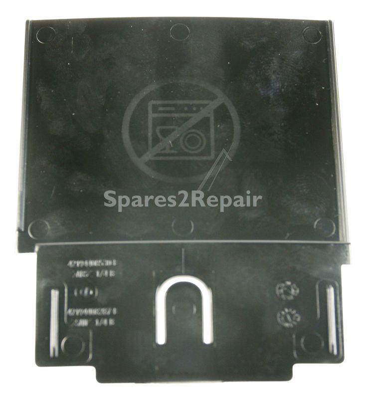 Saeco Casing Cover - Cp0979-01 421944082871 Blk Dump Box Cover Omn-h-t
