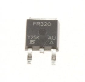 Vishay Mos Fet Transistor - Fr320 N-kanal Mosfet, 400v 3,1a D-pak